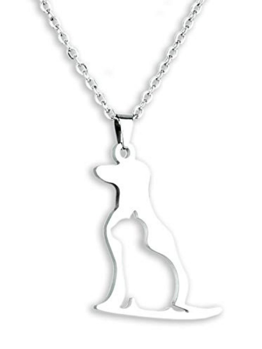 New - Cat & Dog Lovers Necklace - Pet Lovers Gifts‎ for Women